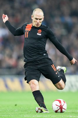 Arjen Robben Netherlands Wembley 2012