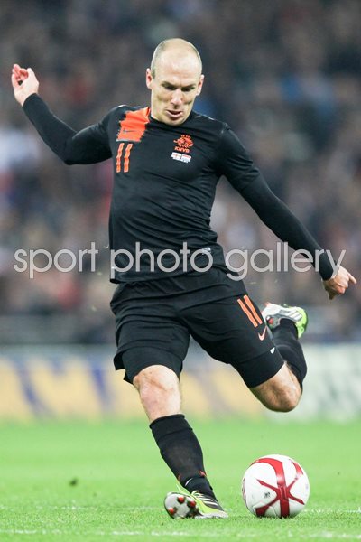 Arjen Robben Netherlands Wembley 2012
