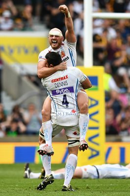 Jack Yeandle & Dave Dennis Exeter Chiefs Premiership Final 2017