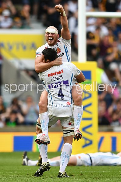 Jack Yeandle & Dave Dennis Exeter Chiefs Premiership Final 2017