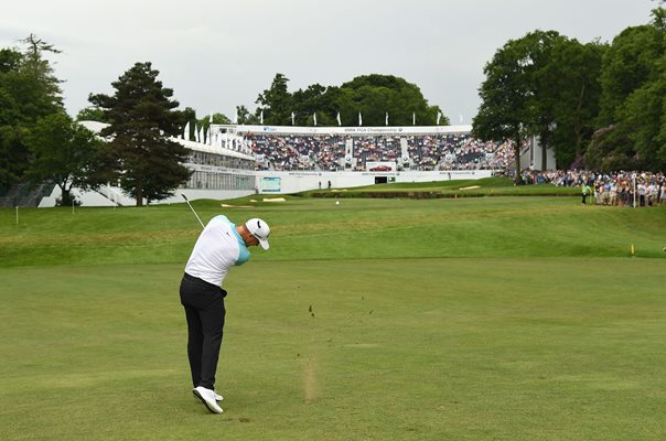 Alex Noren 18th Hole PGA Championship Wentworth 2017