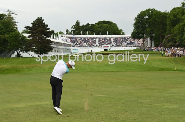 Alex Noren 18th Hole PGA Championship Wentworth 2017
