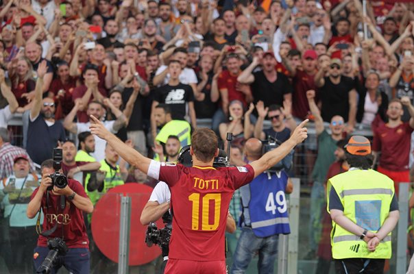 Francesco Totti Roma Farewell Stadio Olimpico Serie A 2017