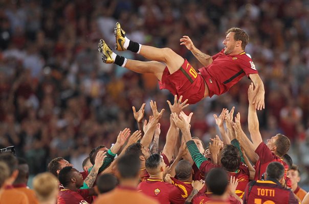 Francesco Totti Roma Farewell Stadio Olimpico Serie A 2017