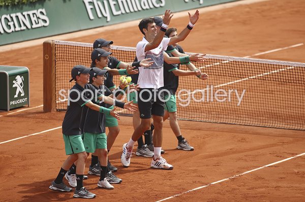 Novak Djokovic Serbia French Open Paris 2017