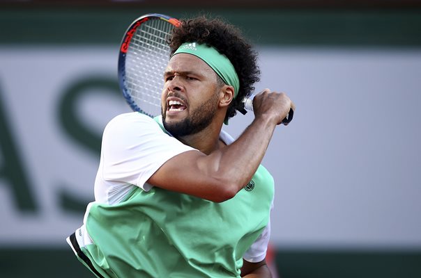 Jo-Wilfried Tsonga 2017 French Open Paris