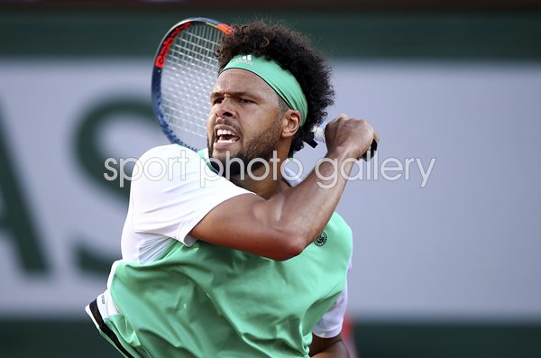 Jo-Wilfried Tsonga 2017 French Open Paris
