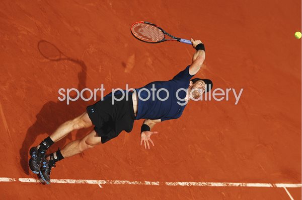 Andy Murray 2017 French Open Paris