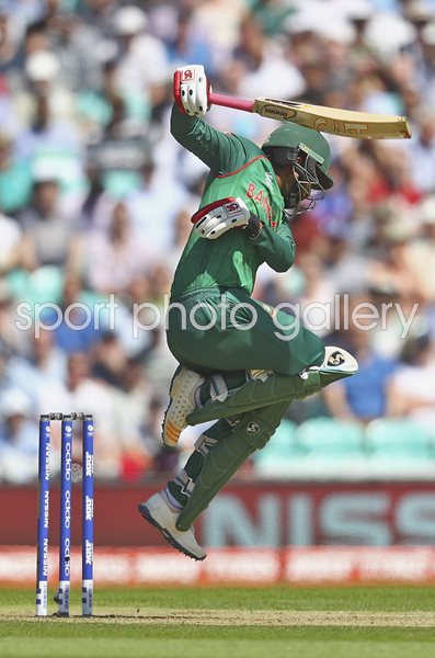 Tamim Iqbal Bangladesh v England Champions Trophy Oval 2017
