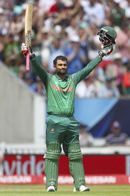 Tamim Iqbal Bangladesh v England Champions Trophy Oval 2017