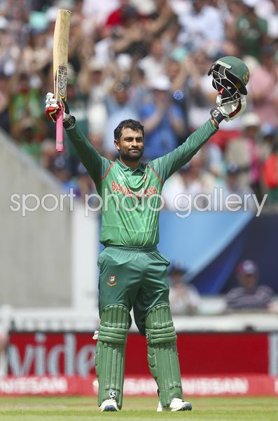 Tamim Iqbal Bangladesh v England Champions Trophy Oval 2017