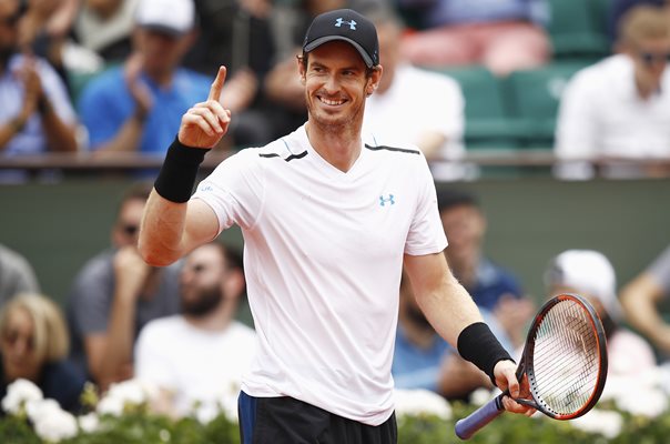 Andy Murray French Open Paris 2017