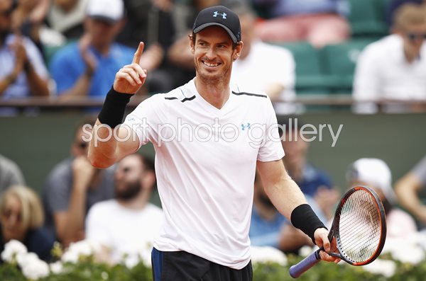Andy Murray French Open Paris 2017