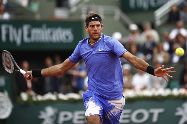 Juan Martin Del Potro 2017 French Open 