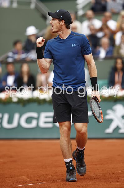 Andy Murray French Open Paris 2017