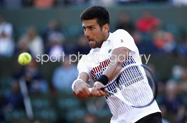 Novak Djokovic French Open Paris Paris 2017