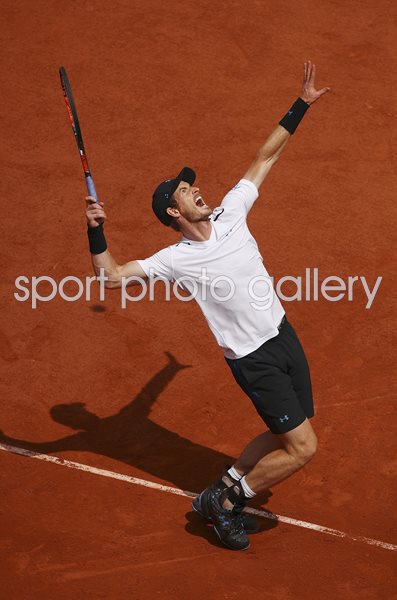 Andy Murray French Open Paris 2017