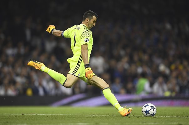 Gianluigi Buffon Juventus v Real Madrid Champions League Final 2017