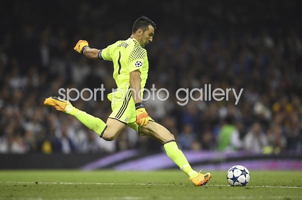 Gianluigi Buffon Juventus v Real Madrid Champions League Final 2017