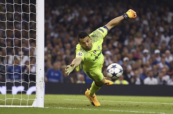 Gianluigi Buffon Juventus v Real Madrid Champions League Final 2017