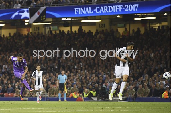 Casemiro Real Madrid scores Champions League Final 2017