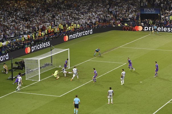 Marco Asensio Real Madrid scores Champions League Final 2017