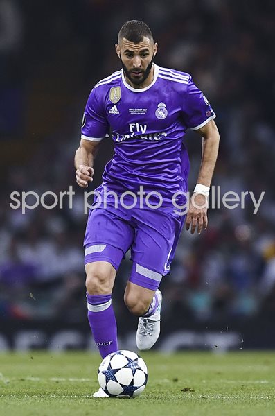 Karim Benzema Real Madrid Champions League Final 2017