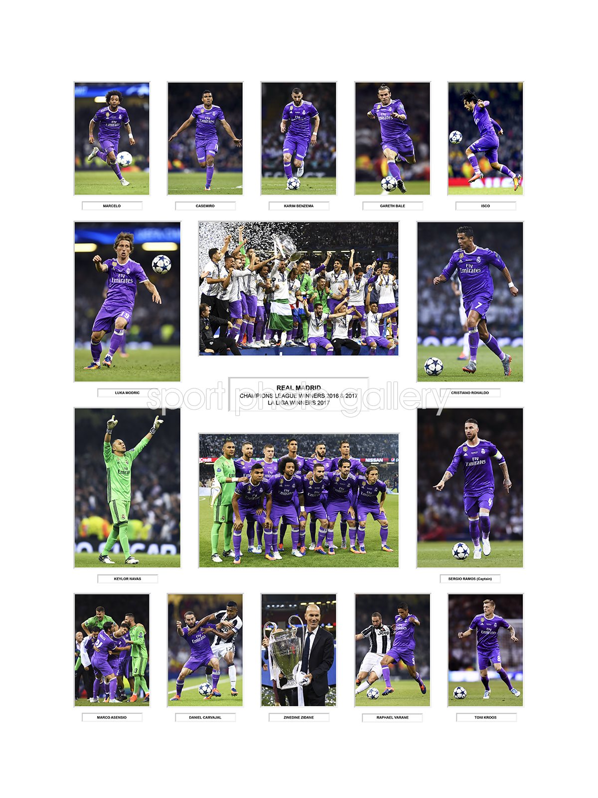 Real Madrid Champions League Winners 2017