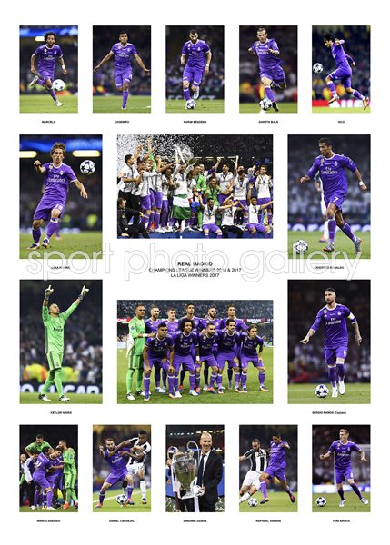 Real Madrid Champions League Winners 2017