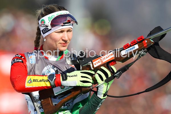 Darya Domracheva IBU Biathlon World Championships Ruhpolding 2012