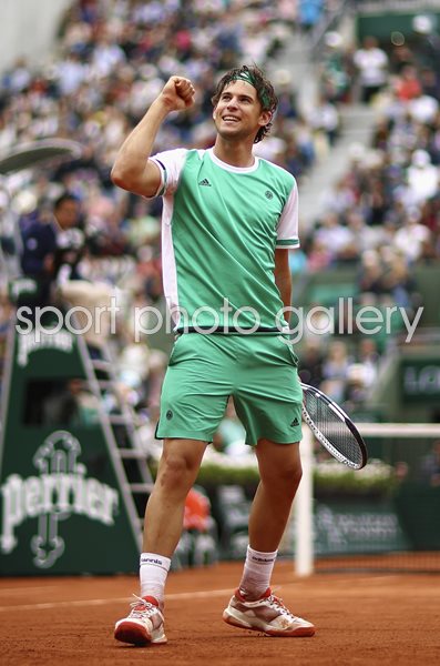 Dominic Thiem beats Novak Djokovic French Open 2017