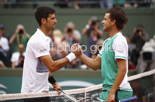 Dominic Thiem beats Novak Djokovic French Open 2017