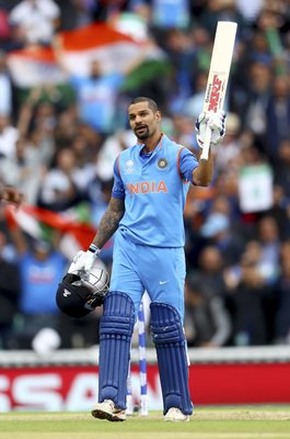 Shikhar Dhawan India century v Sri Lanka Champions Trophy 2017