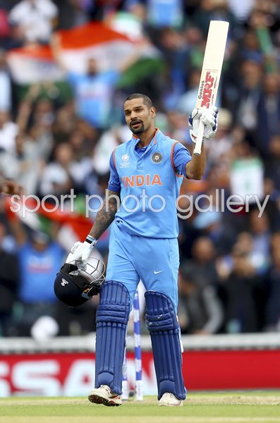Shikhar Dhawan India century v Sri Lanka Champions Trophy 2017