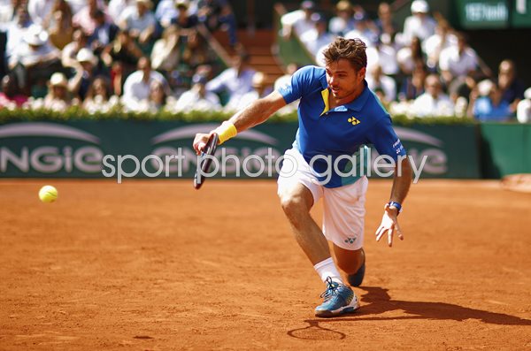 Stan Wawrinka Backhand French Open Paris 2017