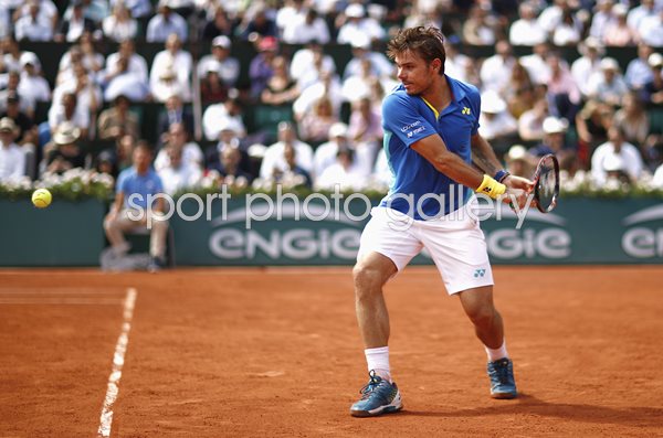 Stan Wawrinka Backhand French Open Paris 2017