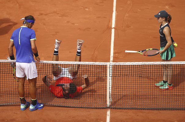 Rafael Nadal & Benoit Paire 2017 French Open 