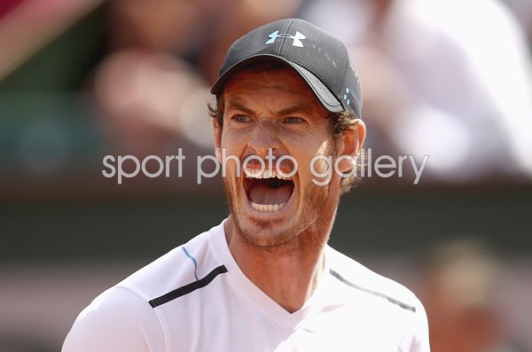 Andy Murray Great Britain French Open 2017