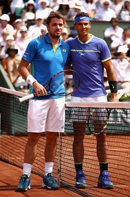 Rafael Nadal & Stan Wawrinka French Open Final Paris 2017
