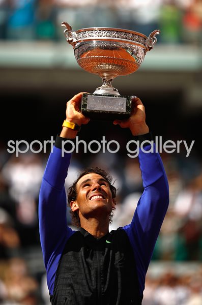 Rafael Nadal French Open Champion Paris 2017