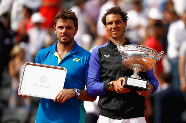 Rafael Nadal & Stan Wawrinka French Open Final Paris 2017