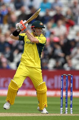 David Warner Australia v England Champions Trophy 2017