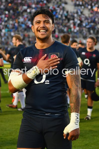 Denny Solomona England v Argentina San Juan 2017