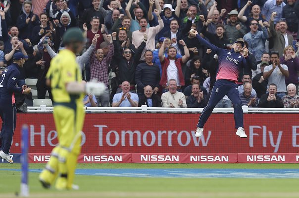 Jason Roy England Boundary Catch v Australia Champions Trophy 2017