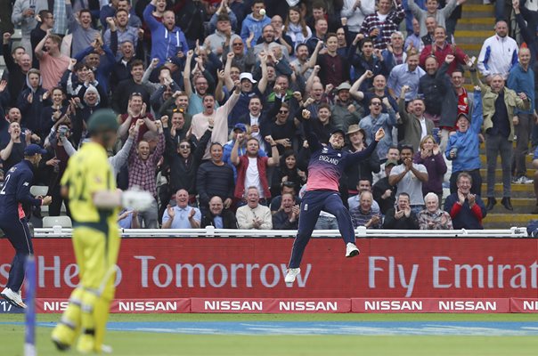 Jason Roy England Boundary Catch v Australia Champions Trophy 2017