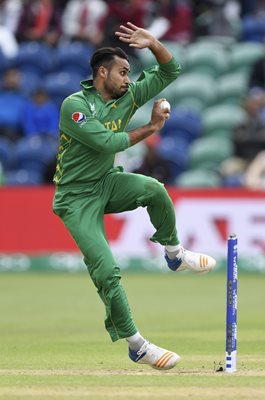 Fahim Ashraf Pakistan v Sri Lanka Champions Trophy 2017