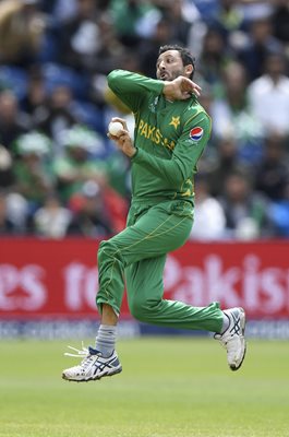 Junaid Khan Pakistan v Sri Lanka Champions Trophy 2017