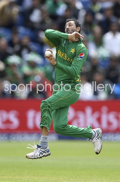Junaid Khan Pakistan v Sri Lanka Champions Trophy 2017