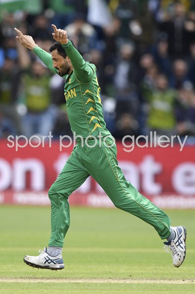 Junaid Khan Pakistan v Sri Lanka Champions Trophy 2017