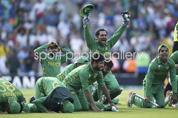 Sarfraz Ahmed Pakistan Champions Trophy Winners 2017